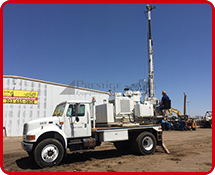 White Work Truck