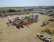 sky view of attachments for sale and consign