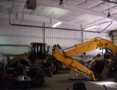 inside of prestiage shop with equipment