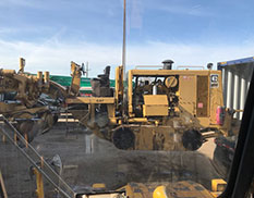 construction machinery taken from another piece of equipment